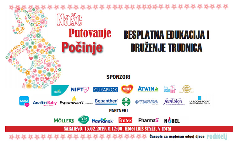 Sutra Edukativno druženje za trudnice u Sarajevu