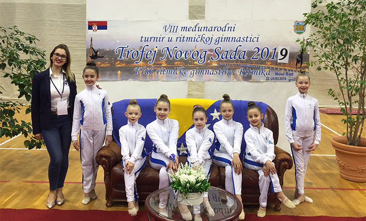 Rezultati takmičarki KRG “Pirueta” na međunarodnom turniru “Trofej Novog Sada 2019”