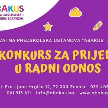 PPU „Abakus”: KONKURS ZA PRIJEM RADNIKA U RADNI ODNOS