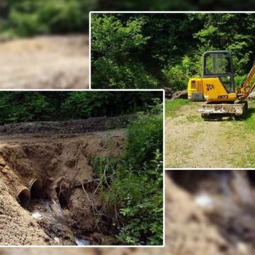 DRUŠTVENA ODGOVORNOST: Fondacija popravila zemljani most na općinskom putu Ravne – Dubrave