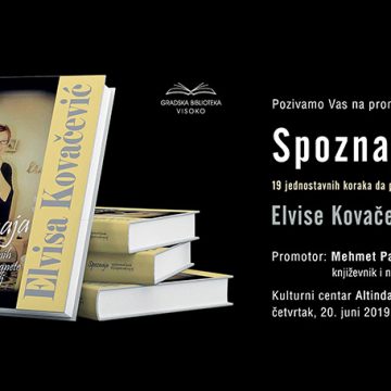 Promocija knjige „Spoznaja: 19 jednostavnih koraka da postignete svaki svoj cilj“ u Visokom