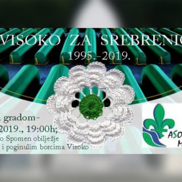 I ove godine šetnja gradom „Visoko za Srebrenicu”