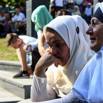 Ispraćaj žrtava genocida u Srebrenici 9. jula iz Visokog, najmlađi među njima imao je svega 16 godina