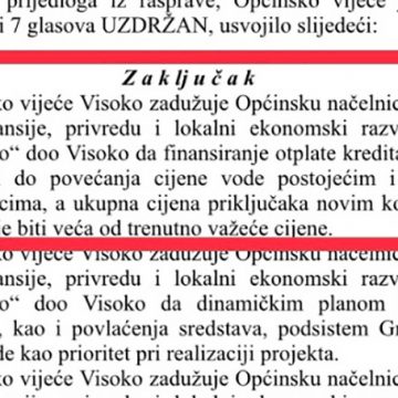 Gradonačelnica Babić zloupotrebu položaja koristi kao alat za povećanje nameta svome narodu zarad vlastite promocije