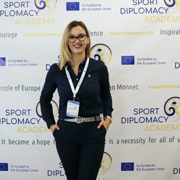 Amina Hadžimehanović učesnica Akademije sportske diplomatije održane u Bugarskoj