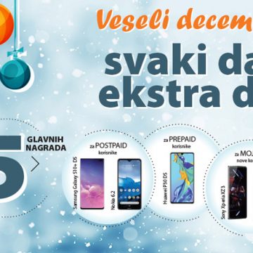 Nagradna igra BH Telecoma: Veseli decembar – svaki dan ekstra dar!