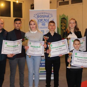 Taekwondo kolektiv “Bosna”: 12 priznanja na Izboru sportiste u Visokom i Brezi