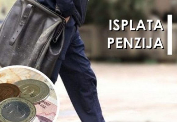 Isplata penzija za oktobar u utorak, 5. novembra