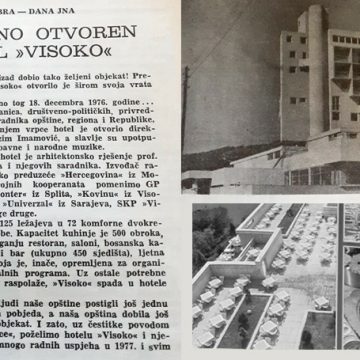 TRAGOM STARIH TEKSTOVA IZ „NAŠEG ŽIVOTA“: HOTEL VISOKO