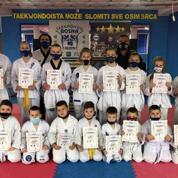 TKD KOLEKTIV BOSNA: Održano polaganje za viša učenička zvanja