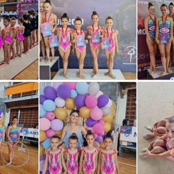 Djevojčice iz Kluba ritmičke gimnastike “Ritam” takmičile se na “XIV Montenegro Cupu” u Budvi