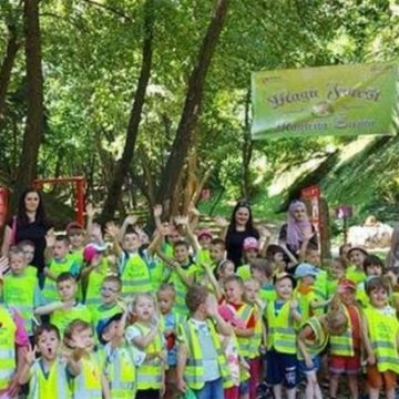 Mališani iz vrtića Abakus uživali u sadržajima kompleksa Ravne