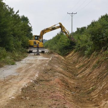 U toku sanacija dijela puta prema Vidovićima