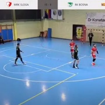 MRK Sloga Doboj – RK Bosna Ekonergija 37:27 (18:12).