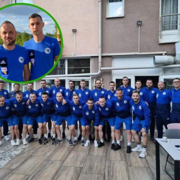 BEKAN I KUREVIJA (Bosna Visoko) u dresu Bosne i Hercegovine na UEFA Kupu regija