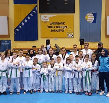 TAKMIČARI TKD “Bosna Rudar” osvojili 13 zlatnih, 8 srebrenih i 3 bronzane medalje na Sarajevo Open 2023.