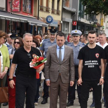 IZ VISOKOG ispraćeni učesnici ovogodišnjeg “Marša mira”