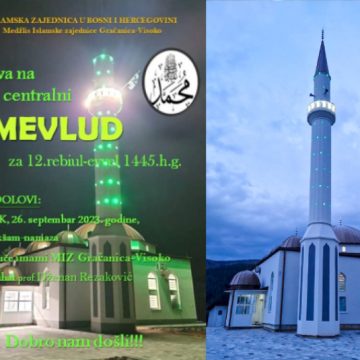 CENTRALNI MEVLUD povodom 12. rebiul-evvela u džematu Dolovi – Visoko