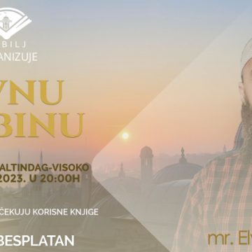 UDRUŽENJE “Sebilj” organizuje javnu tribinu