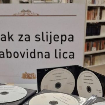 GRADSKA BIBLIOTEKA VISOKO bogatija za novih 80 naslova u audio-formi, prilagođenih slijepim i slabovidnim licima