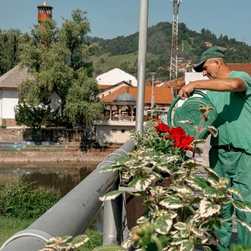 JKP “Gradska groblja” Visoko: Intenzivna briga o zelenilu uz svakodnevno zalijevanje i njegu biljaka