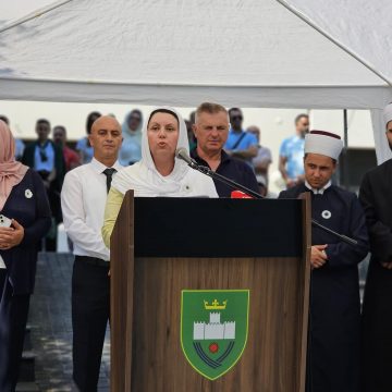 Iz Visokog ispraćeni tabuti 14 žrtava genocida u Srebrenici