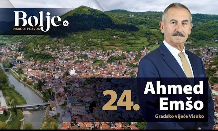 Narod i Pravda: kandidat za Gradsko vijeće Visoko- Ahmed Emšo