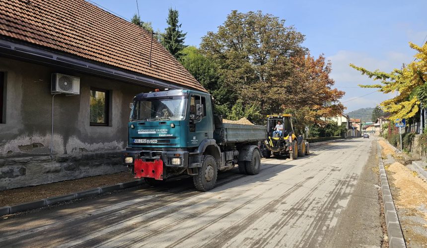 Radovi u ulicama Bosne Srebrene i Kadije Uvejsa