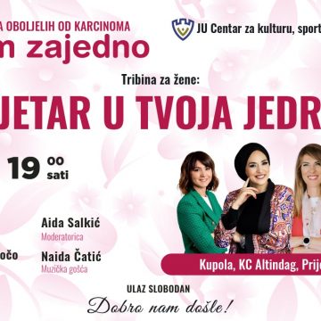 Udruženje “Srcem zajedno” organizuje inspirativnu tribinu “Vjetar u tvoja jedra”