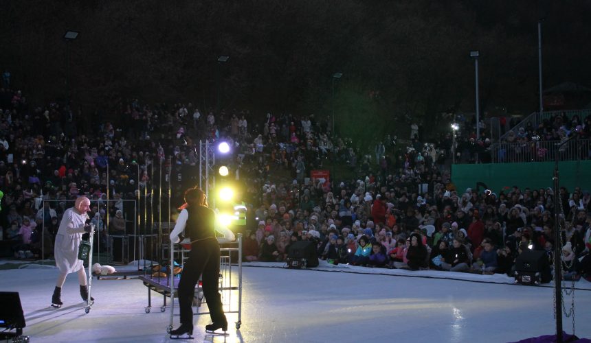 FOTO: SHOW „HARRY POTTER NA LEDU“ U PARKU „RAVNE 2“ ODUŠEVIO POSJETIOCE