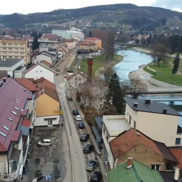 (VIDEO) Sve spremno za početak rekonstrukcije Čaršijske ulice u Visokom