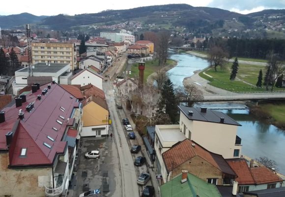 (VIDEO) Sve spremno za početak rekonstrukcije Čaršijske ulice u Visokom