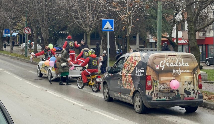 (VIDEO) MK “Karo” ponovo obradovao male stanovnike Visokog